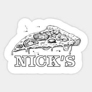 Nick's Slice Sticker